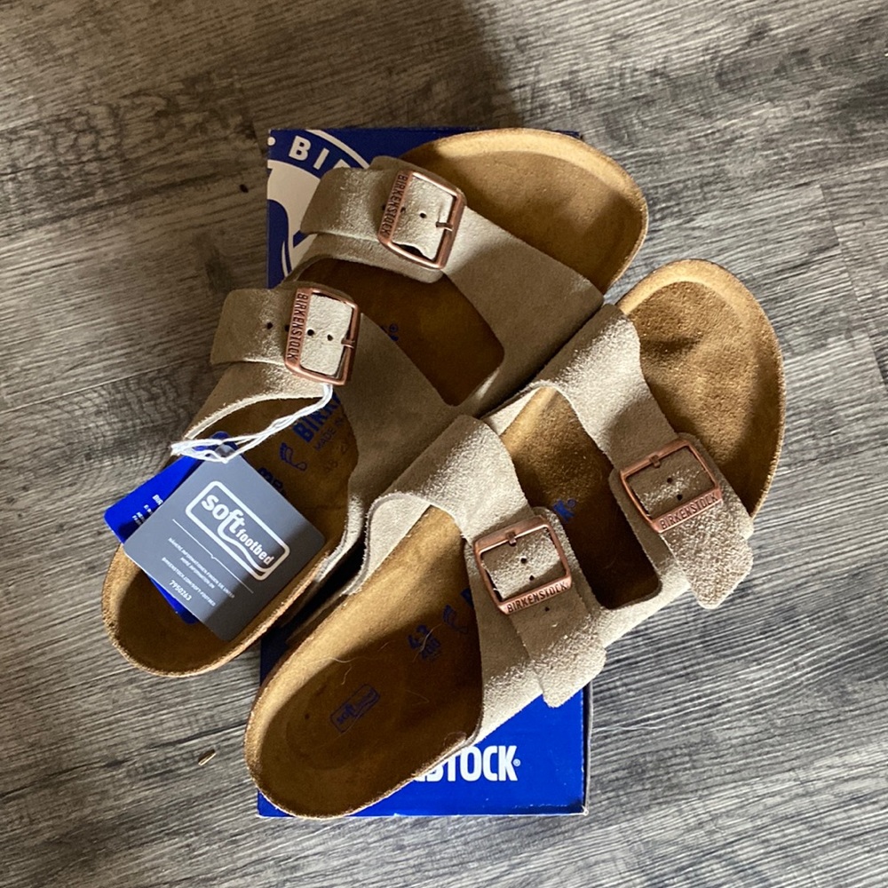 Band new Birkenstocks